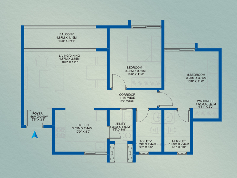 Godrej Sarjapur Floor Plan