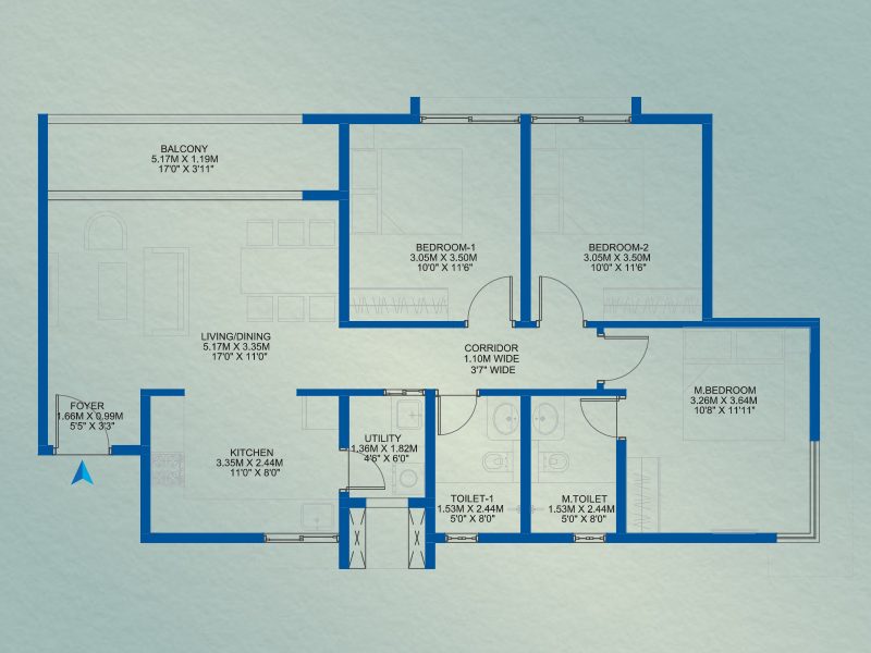 Godrej Sarjapur Floor Plan